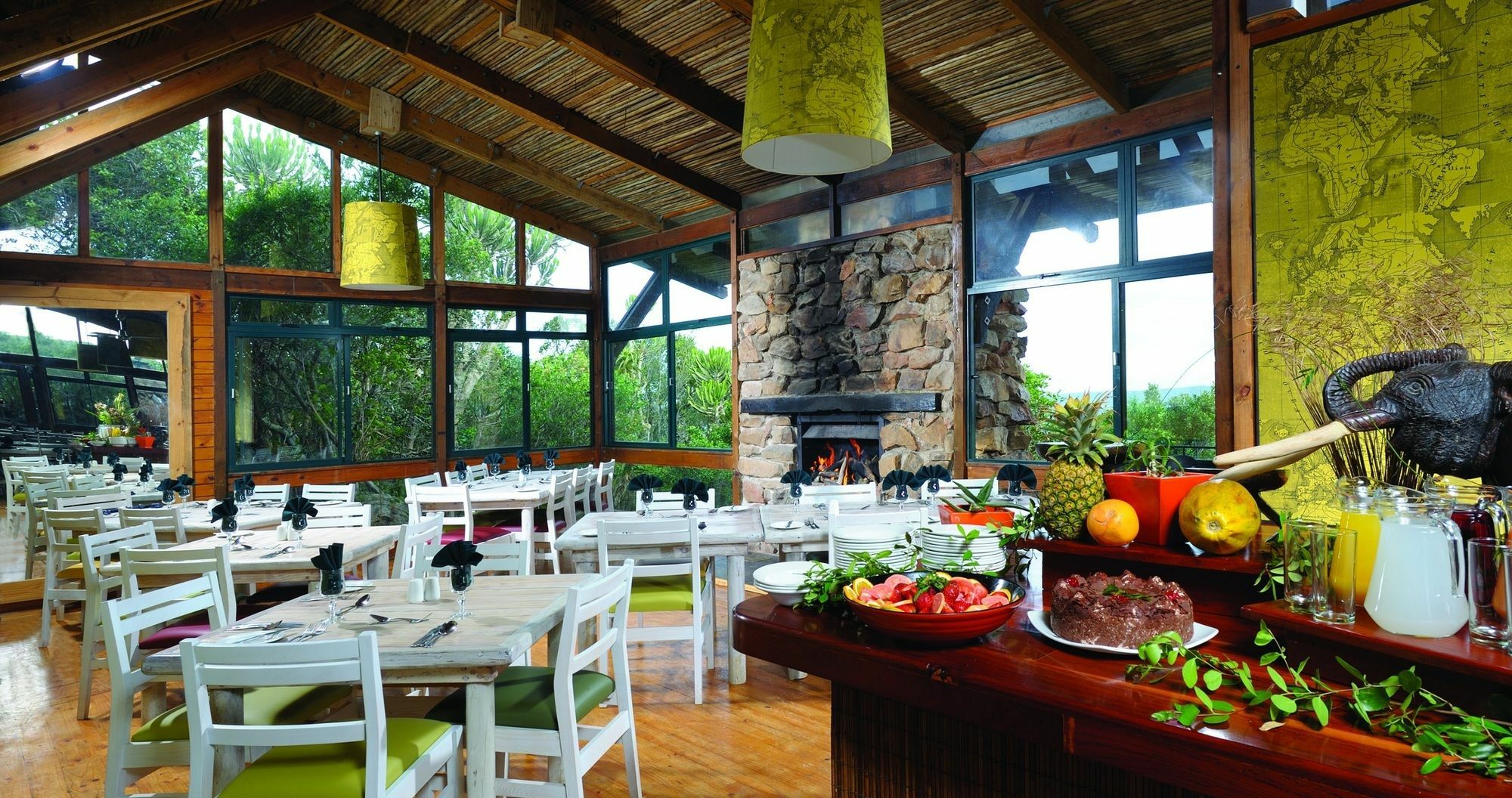 Kariega Game Reserve Main Lodge เคนตัน ออน ซี ภายนอก รูปภาพ